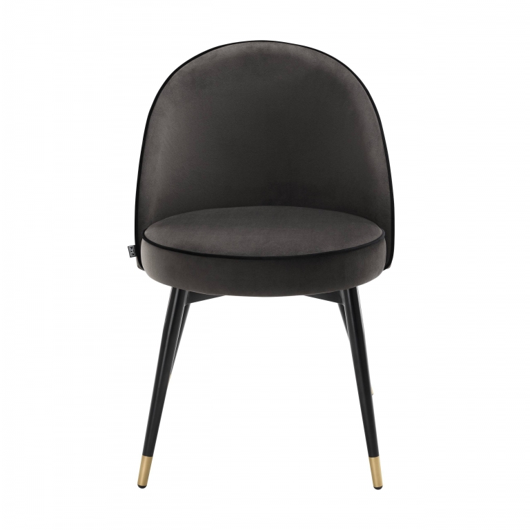 Набор темно-серых обеденных стульев Cooper Eichholtz, изображение 3