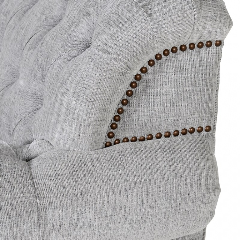 Серый тканевый диван "Carla", изображение 2