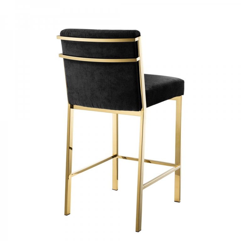 Золотой барный стул "Scott", изображение 2