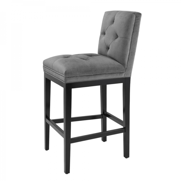 Барный стул гранитного цвета "Cesare", изображение 3