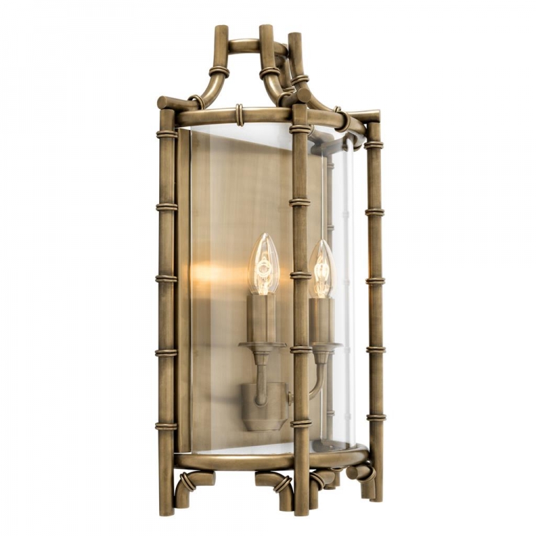 Настенный светильник латунный "Vasco", изображение 1
