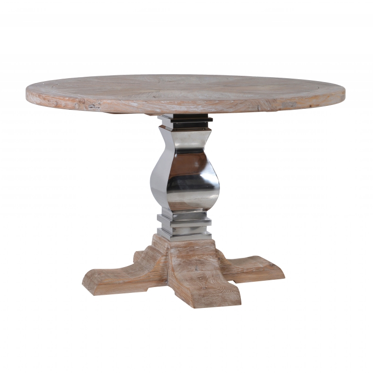 Круглый стол на металлической ножке, изображение 1
