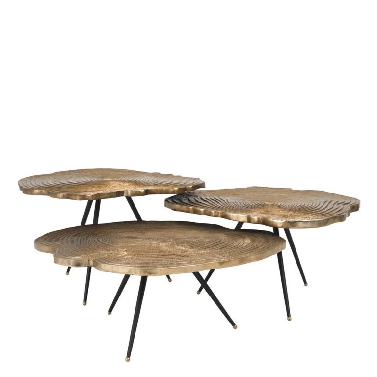 Набор кофейных столиков "Quercus" Eichholtz, изображение 2
