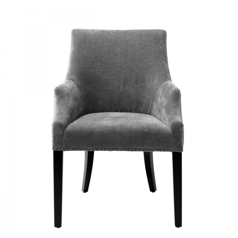 Обеденный стул серого цвета Legacy Eichholtz, изображение 2