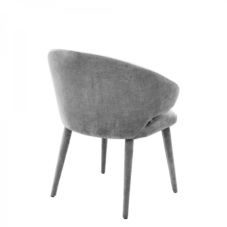 Серый обеденный стул "Cardinale", изображение 4