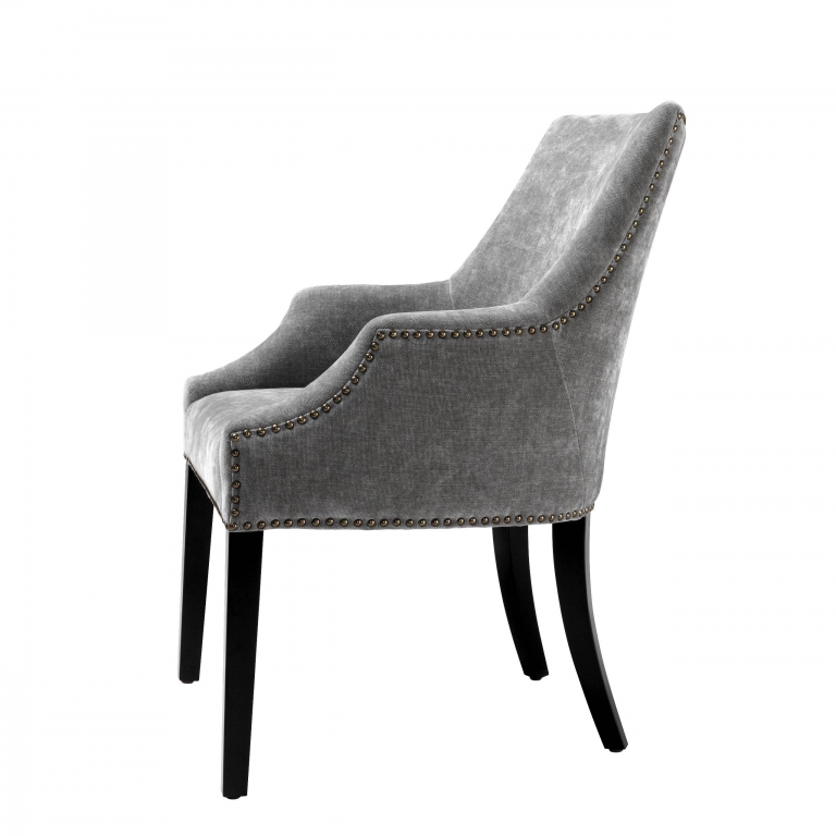 Обеденный стул серого цвета Legacy Eichholtz, изображение 3