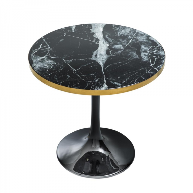 Черный прикроватный столик "Parme", изображение 2