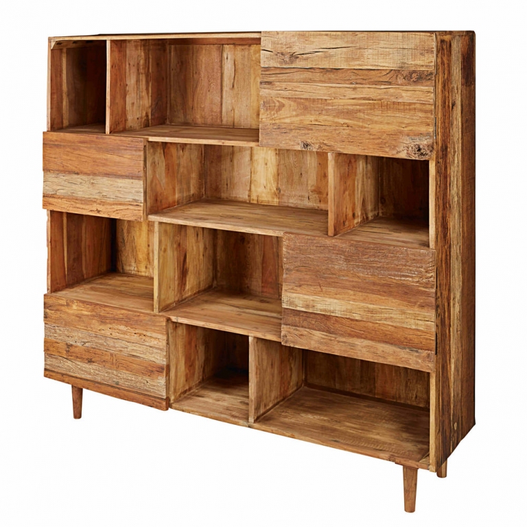 Состаренный деревянный шкаф "Tennessee", изображение 2