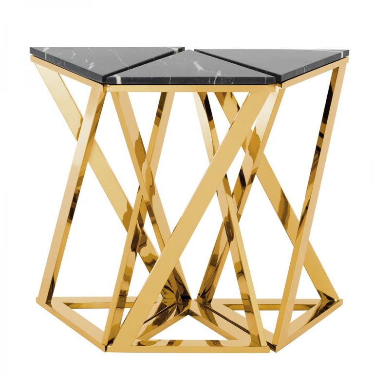 Золотой консольный стол "Galaxy" Eichholtz, изображение 1