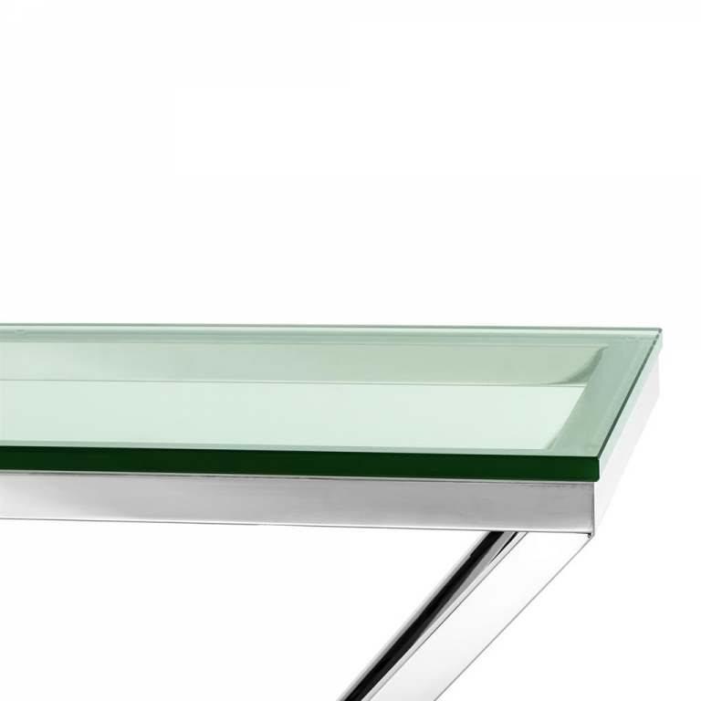Серебристый консольный стол "Connor" Eichholtz, изображение 2