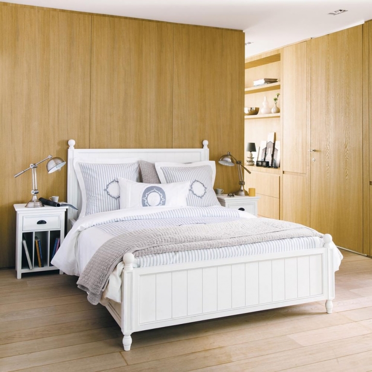 Белая кровать 140 x 190 Newport, изображение 4