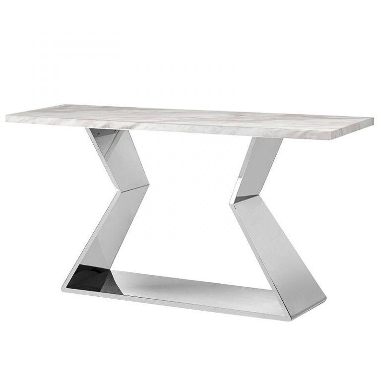Консольный стол с мраморной поверхностью Tim Loo, изображение 1