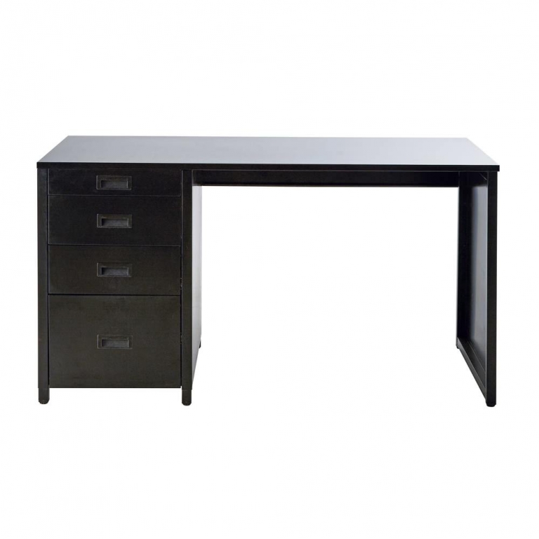 Черный металлический стол "Loft", изображение 1
