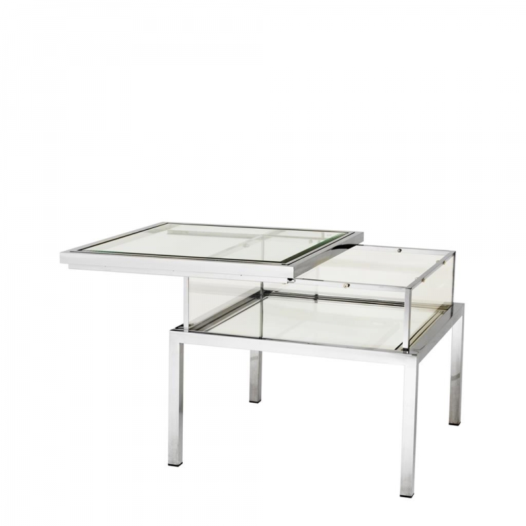 Серебристый приставной столик  "Harvey", изображение 1