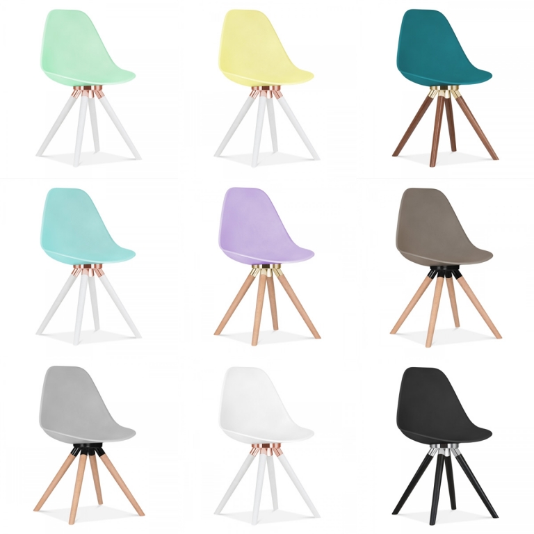 Обеденный стул на деревянных ножках "Tulc", изображение 5