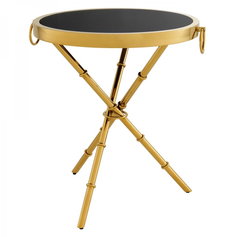 Золотой прикроватный столик "Omni", изображение 1
