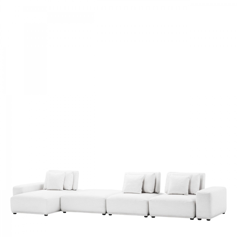 Модульный белый диван Mondial Eichholtz, изображение 4