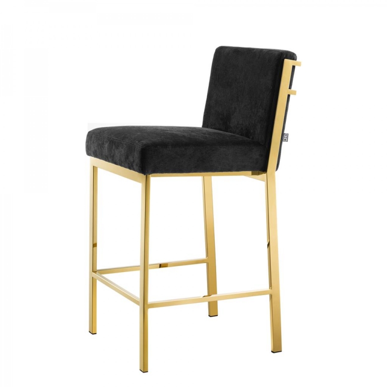 Золотой барный стул "Scott", изображение 1