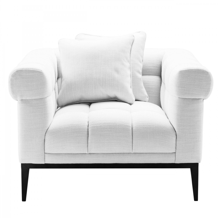Белое кресло Aurelio Eichholtz, изображение 3