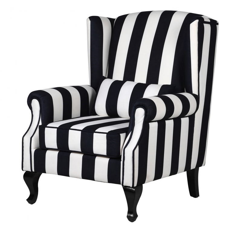 Черно-белое кресло Ace, изображение 1