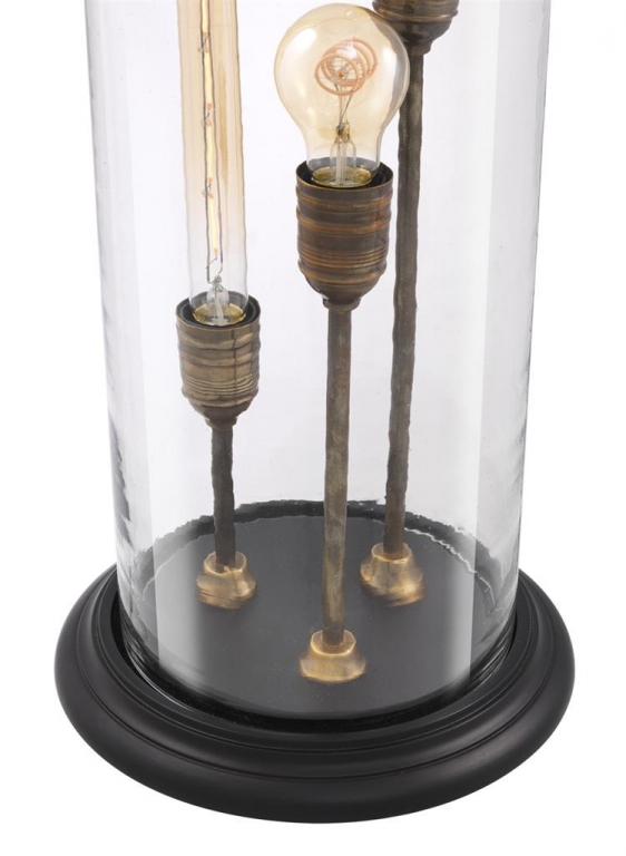 Стеклянный светильник в стиле лофт "Spance", изображение 3