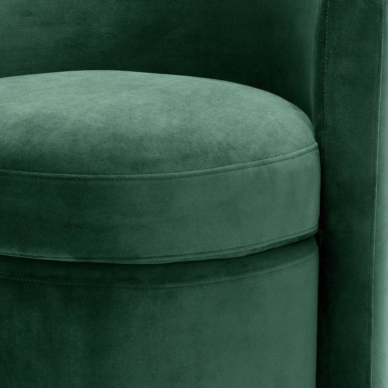 Зеленый вельветовый стул Arcadia Eichholtz, изображение 4