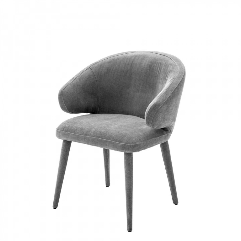 Серый обеденный стул "Cardinale", изображение 1