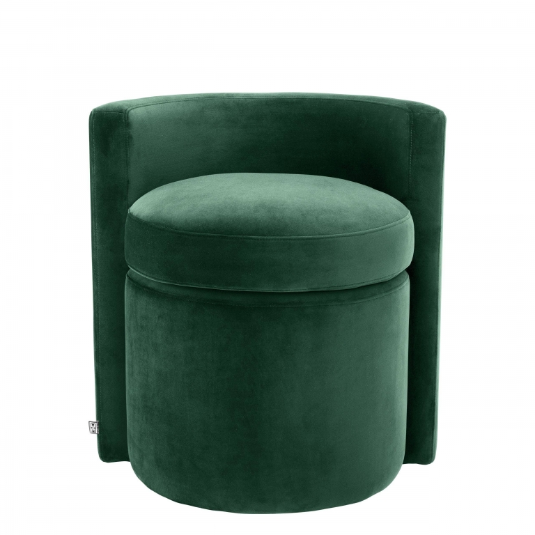 Зеленый вельветовый стул Arcadia Eichholtz, изображение 2