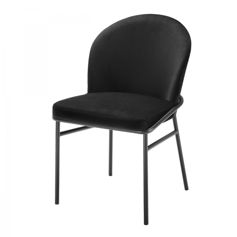 Набор черных стульев Willis Eichholtz, изображение 2