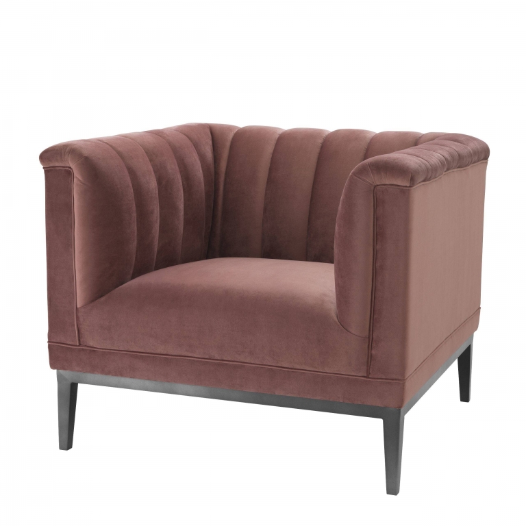 Пыльно-розовое кресло Raffles Eichholtz, изображение 1