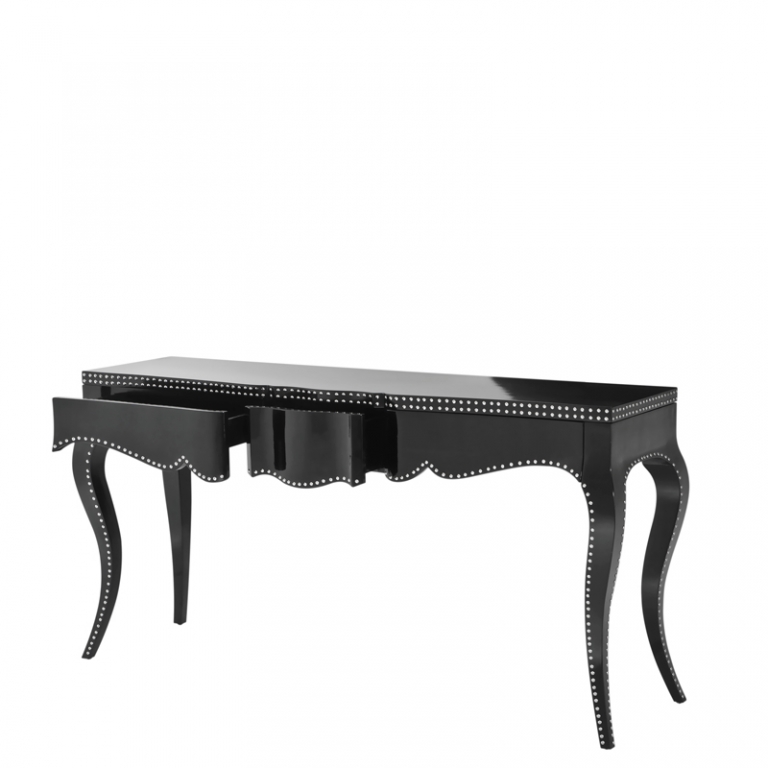 Черный консольный стол "Margaret", изображение 2