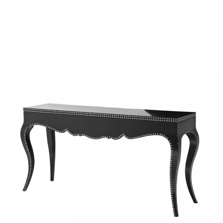 Черный консольный стол "Margaret", изображение 3