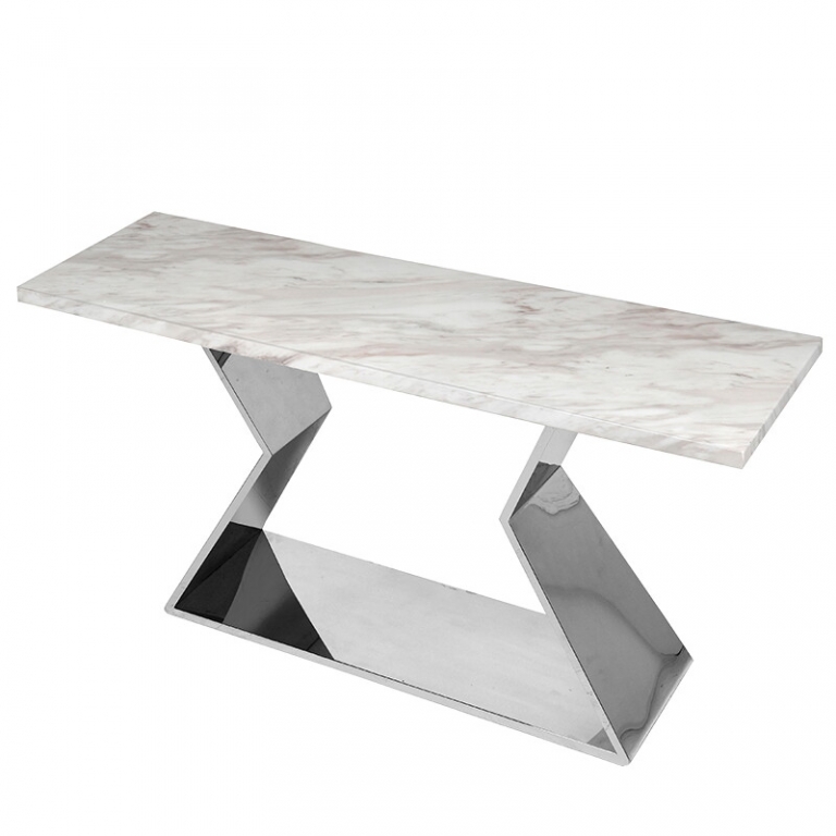 Консольный стол с мраморной поверхностью Tim Loo, изображение 2