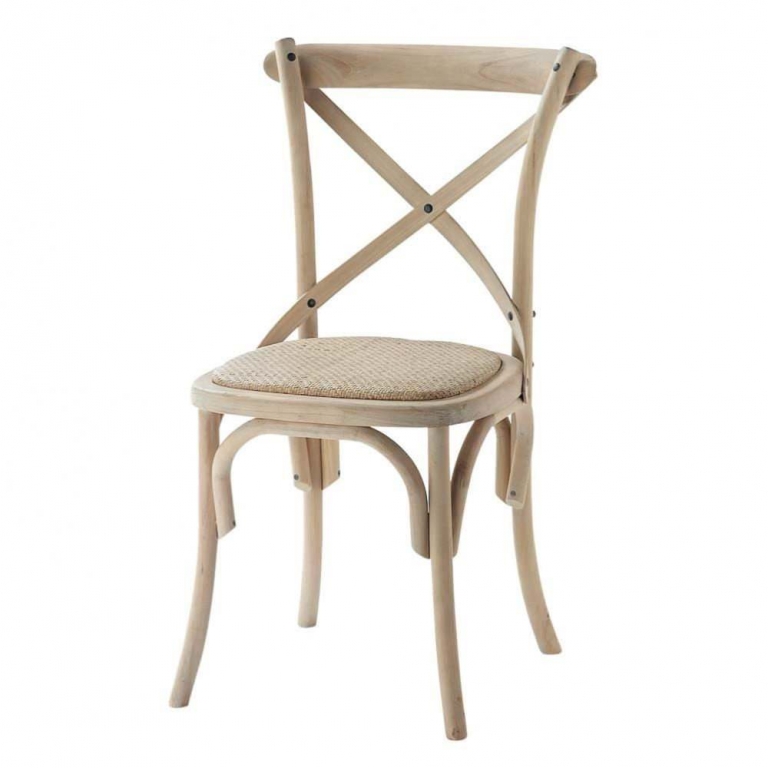 Деревянный стул с ротангом "Tradition", изображение 1