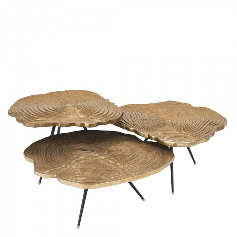 Набор кофейных столиков "Quercus" Eichholtz, изображение 1