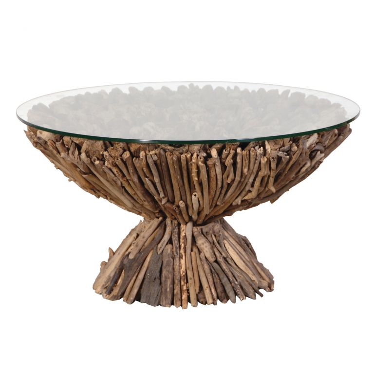Круглый кофейный стол "Driftwood", изображение 1