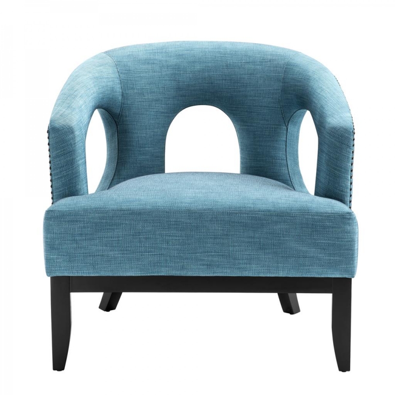 Голубое кресло Adam Eichholtz, изображение 2