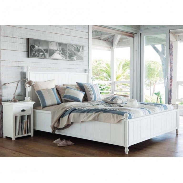 Белая кровать 160 x 200 Newport, изображение 2