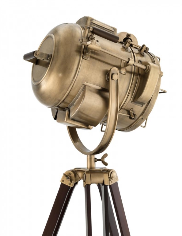 Напольный античный светильник-прожектор на треноге "Atlantic", изображение 4