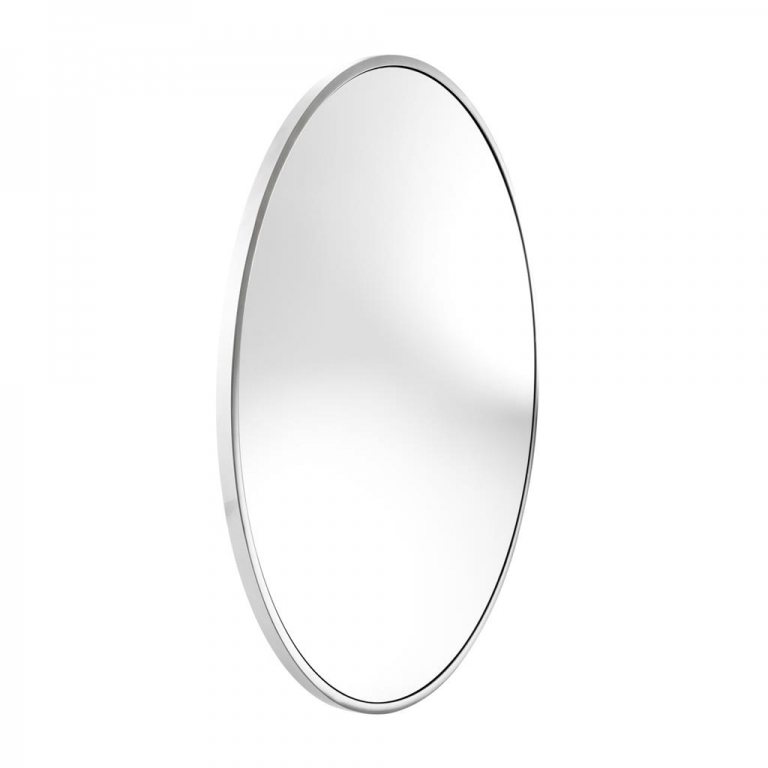 Круглое зеркало в стальной раме Heath, изображение 2