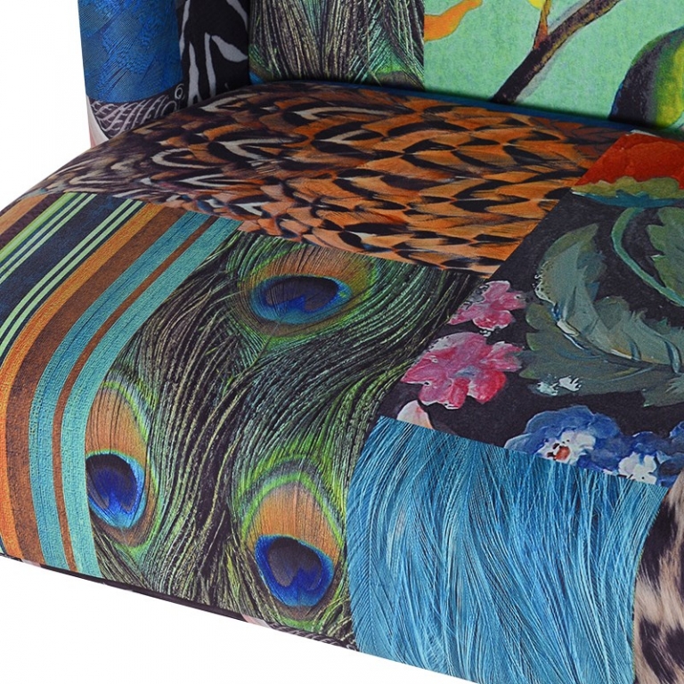 Двухместный диван с абстрактным рисунком "Lagul", изображение 3