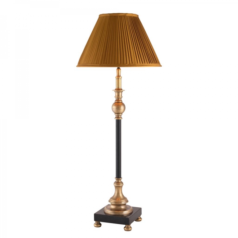 Настольная лампа с золотым абажуром "Mamilla", изображение 1