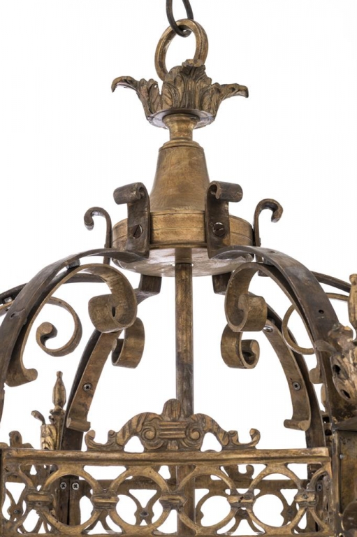 Состаренный латунный светильник "Place Des Vosges", изображение 2