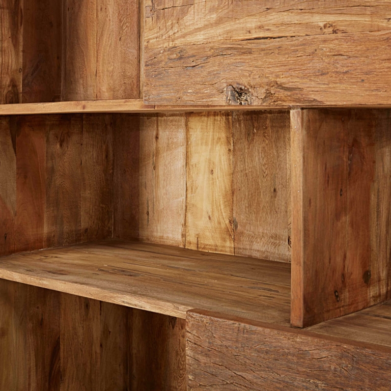 Состаренный деревянный шкаф "Tennessee", изображение 3