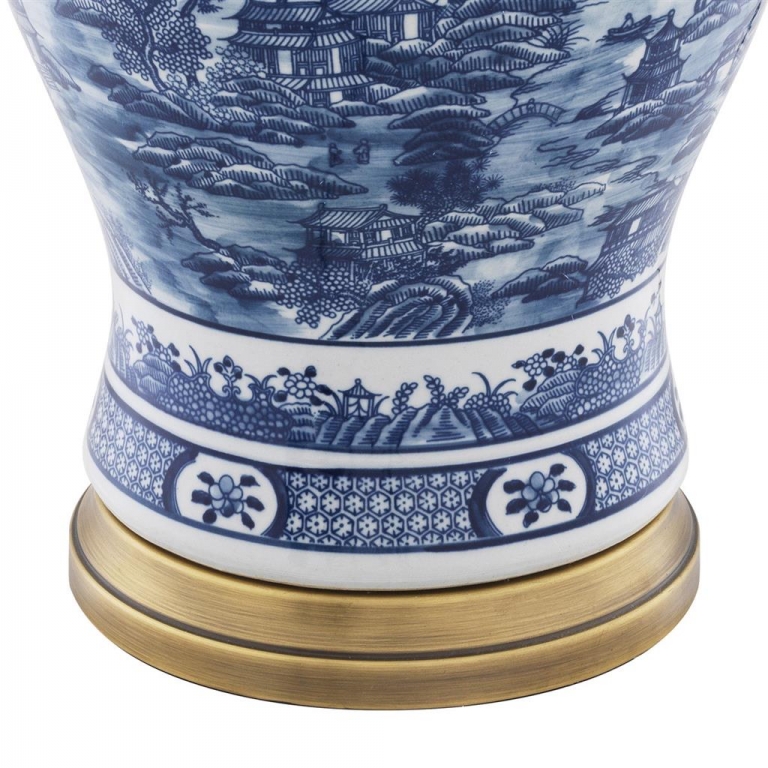 Настольная лампа Chinese Blue, изображение 4