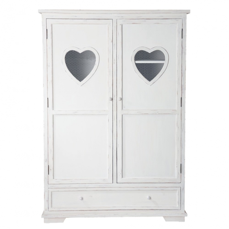 Белый платяной шкаф "Valentine", изображение 1