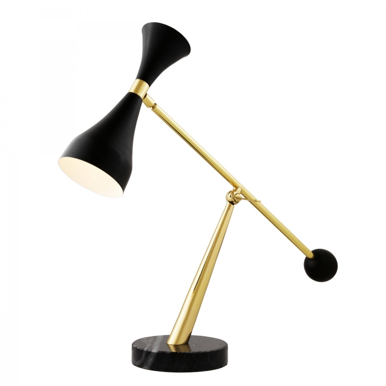 Золотая настольная лампа Cordero Eichholtz, изображение 1