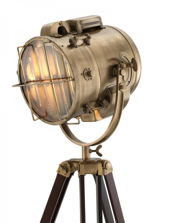 Напольный античный светильник-прожектор на треноге "Atlantic", изображение 3