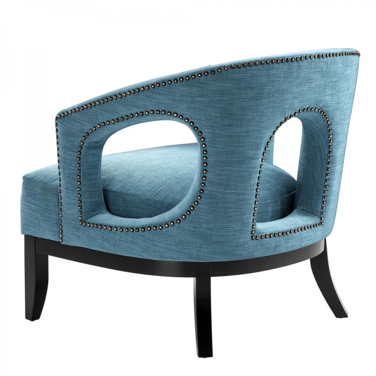 Голубое кресло Adam Eichholtz, изображение 4