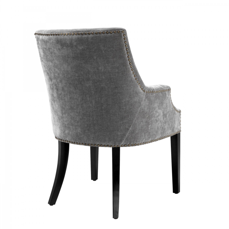 Обеденный стул серого цвета Legacy Eichholtz, изображение 4